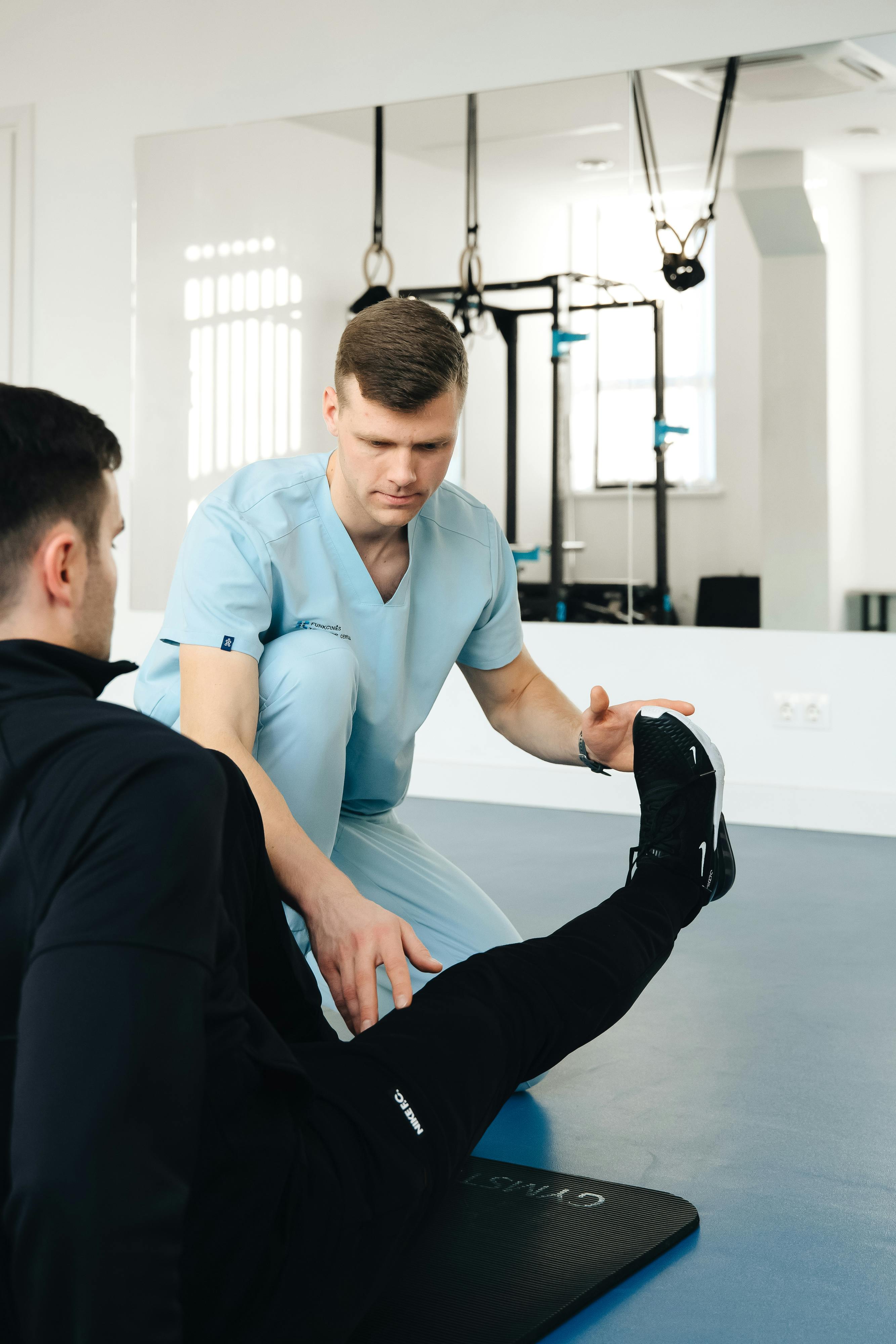 Fysiotherapie in actie in onze praktijk